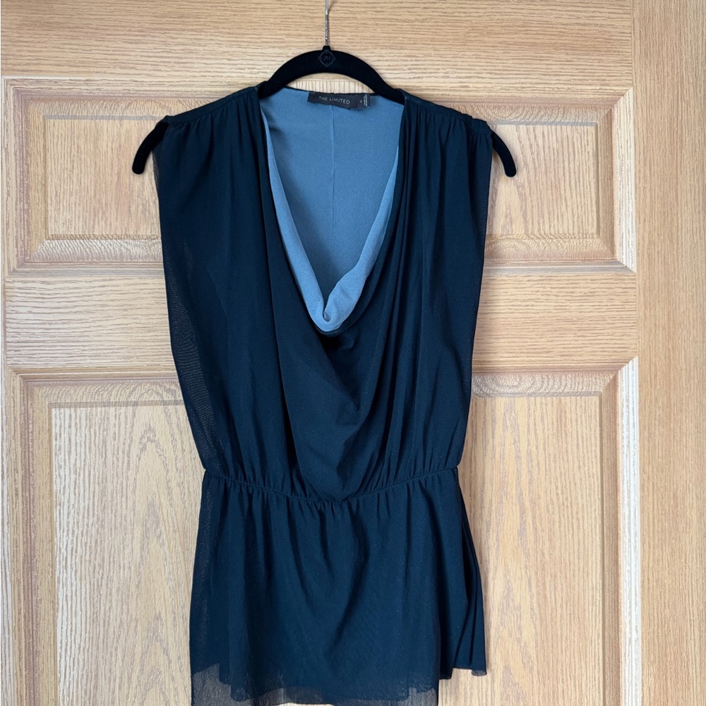 The Limited Black Sleeveless Blouse